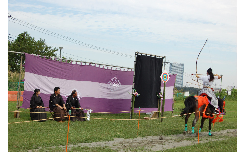 八王子流鏑馬　武者行列参加型　その１