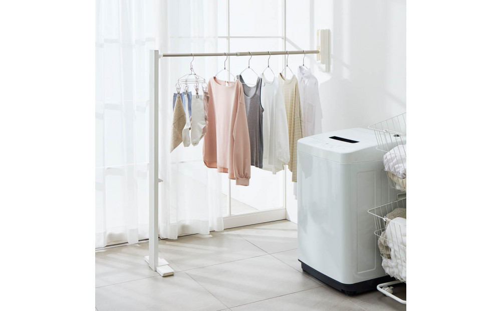 壁に収納ができる折りたたみ式物干し_1330803082_00