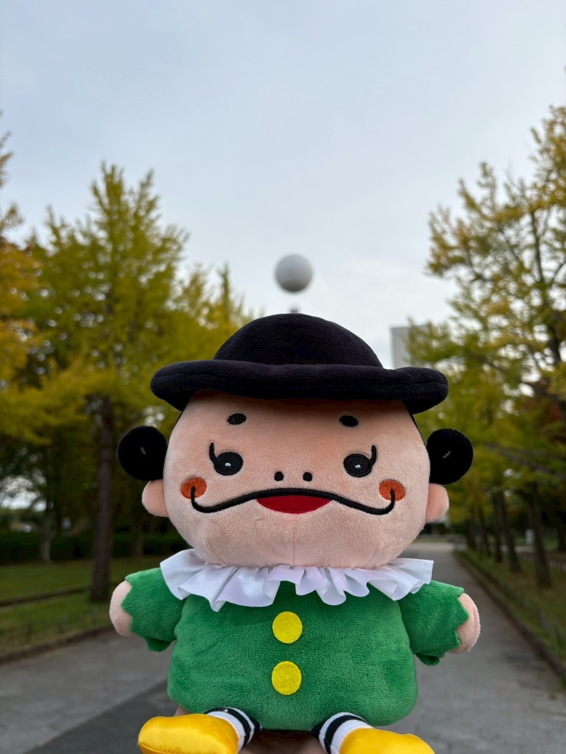 堺区公式マスコットキャラクター「サカエル」パペット（ぬいぐるみ）