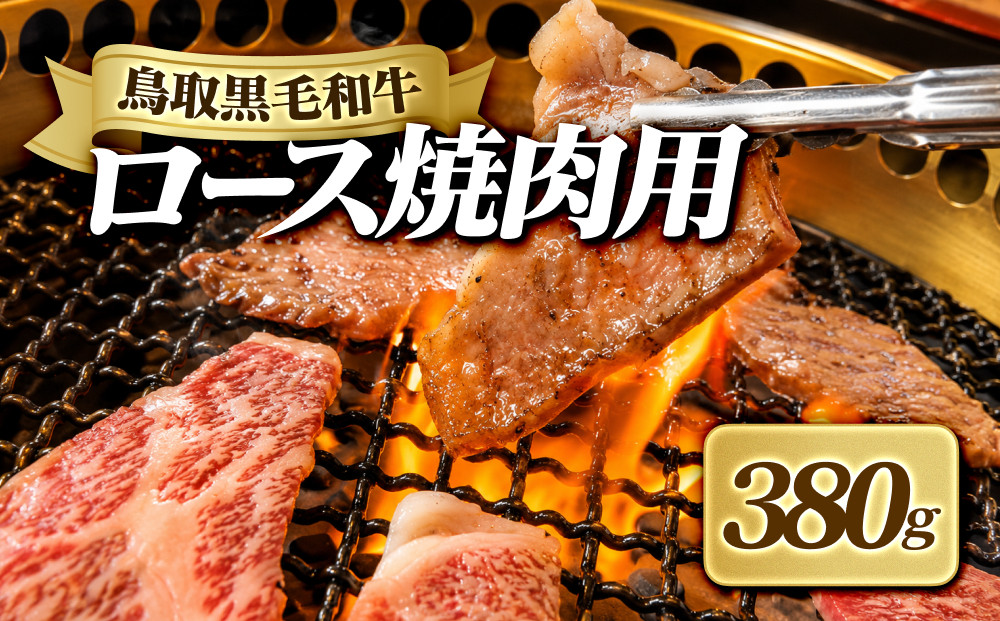 鳥取黒毛和牛ロース焼肉用(380g)&nbsp;|&nbsp;牛肉&nbsp;和牛&nbsp;黒毛和牛&nbsp;鳥取和牛&nbsp;ロース&nbsp;焼肉&nbsp;焼肉用&nbsp;カット済み&nbsp;霜降り&nbsp;柔らかい&nbsp;脂のり&nbsp;ジューシー&nbsp;旨味&nbsp;焼くだけ&nbsp;簡単調理&nbsp;BBQ&nbsp;バーベキュー&nbsp;おかず&nbsp;ごちそう&nbsp;家庭用&nbsp;冷凍&nbsp;保存&nbsp;お取り寄せ&nbsp;グルメ&nbsp;人気&nbsp;おすすめ&nbsp;ギフト&nbsp;贈り物&nbsp;国産&nbsp;鳥取県&nbsp;境港市