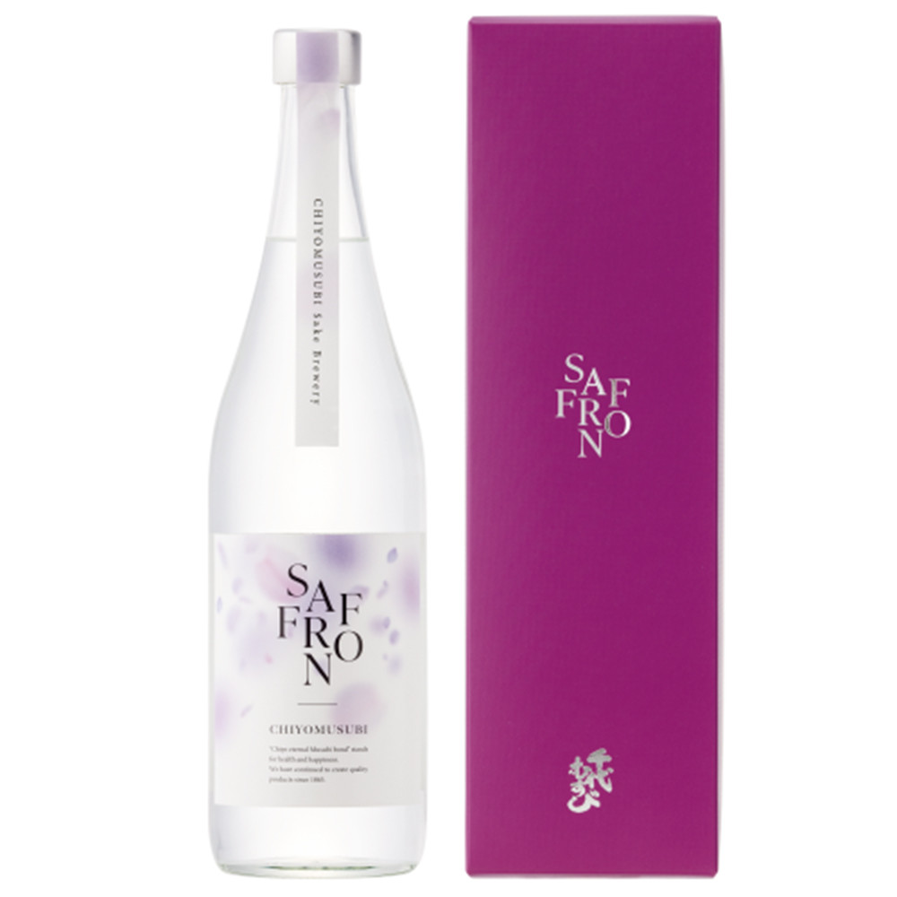 千代むすび&nbsp;サフラン焼酎(720ml×1本)