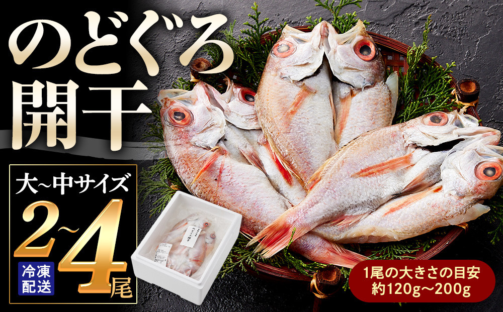 のどぐろ開干(大～中サイズ/2～4尾)&nbsp;【鳥取県&nbsp;境港市】