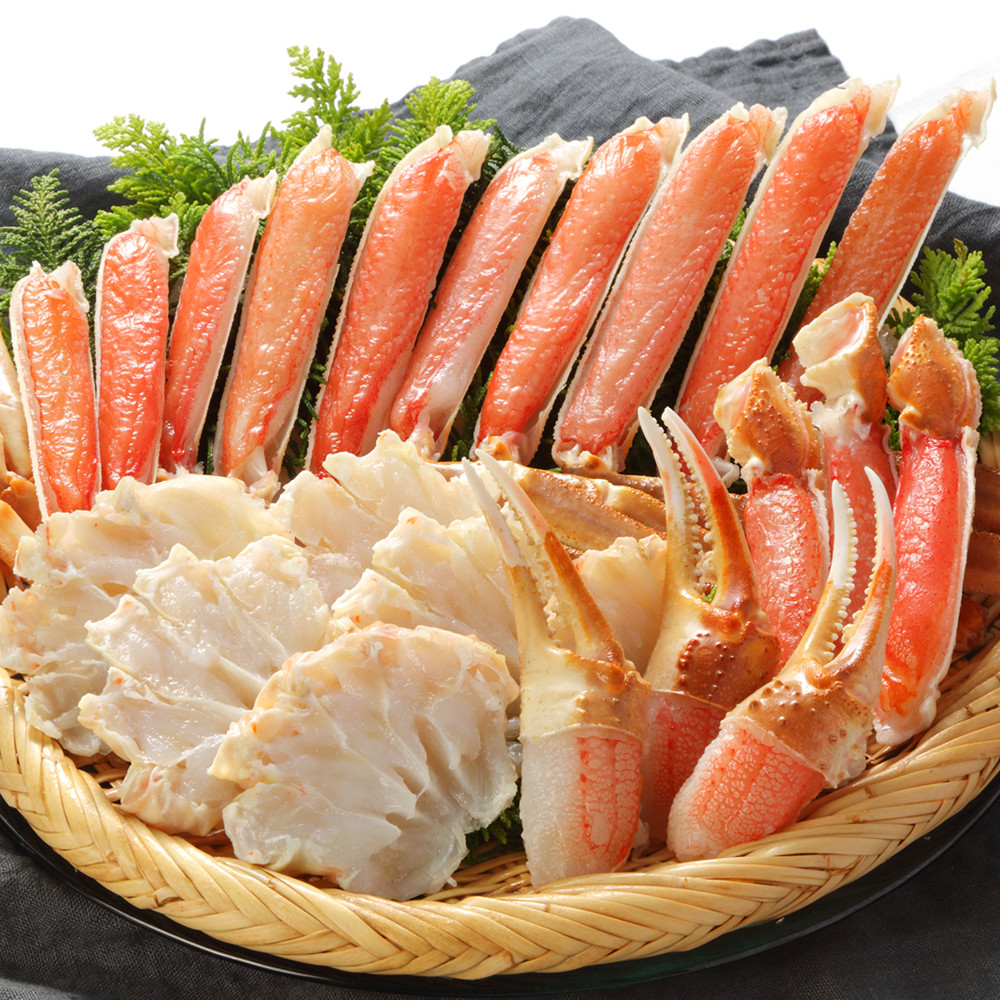 カット済み生ズワイガニ&nbsp;700g(総重量1kg/約2～3人前)