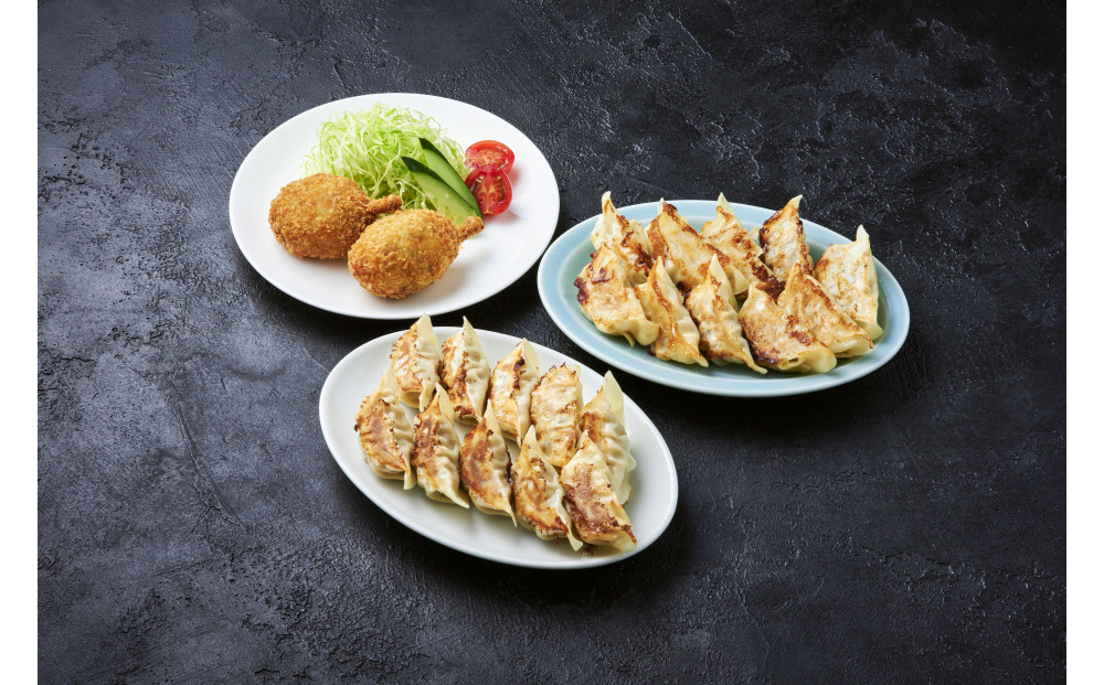 鶏骨付コロッケ　大人のコッコさん餃子2種詰め合わせ