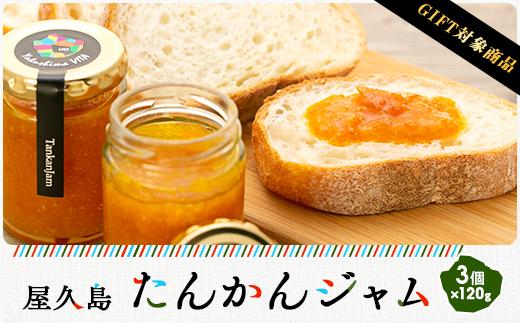 【ギフト用】屋久島たんかんジャム３個セット
