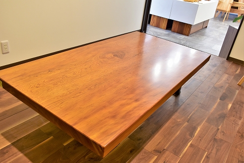 屋久杉テーブルQ103
