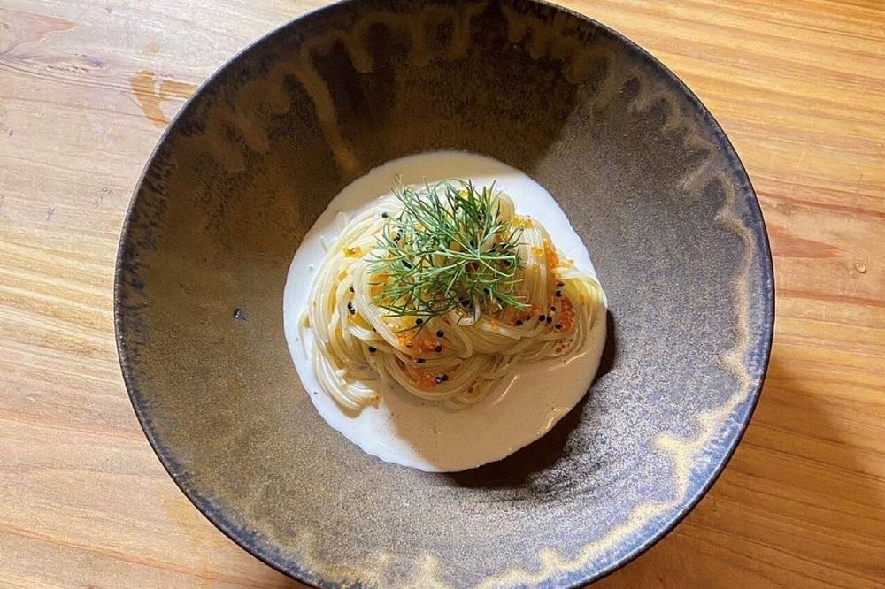 【屋久島から食の癒しをお届け】2種の魚卵の冷製ウニクリームパスタセット（2）