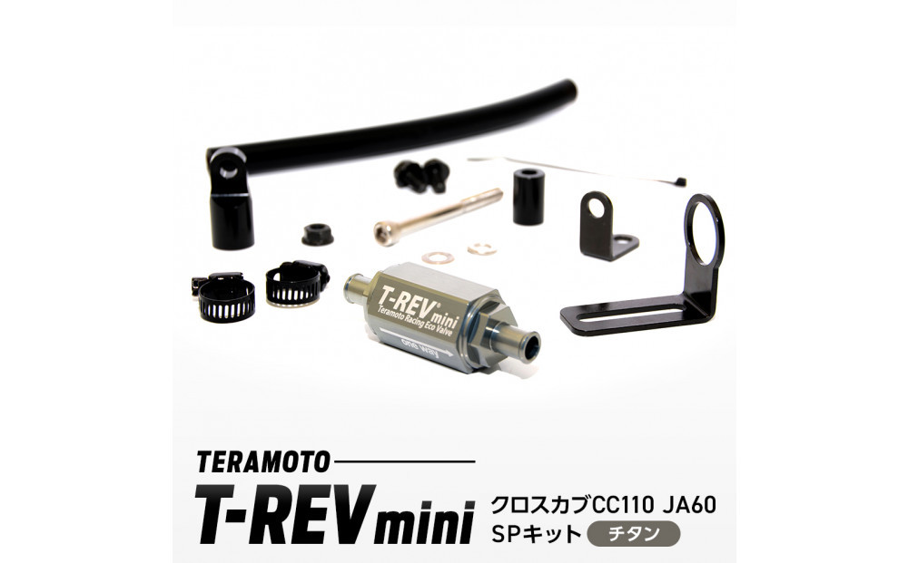 T-REVmini&nbsp;クロスカブCC110&nbsp;JA60　SPキット&nbsp;チタン