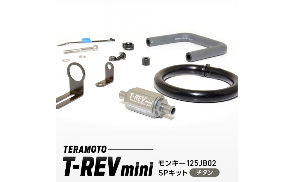 T-REVmini　モンキー125JB02　SPキット　チタン