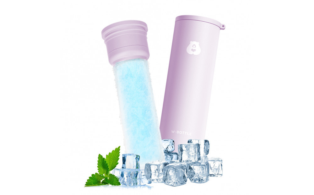 冷温スティック　W-BOTTLE　ライラック