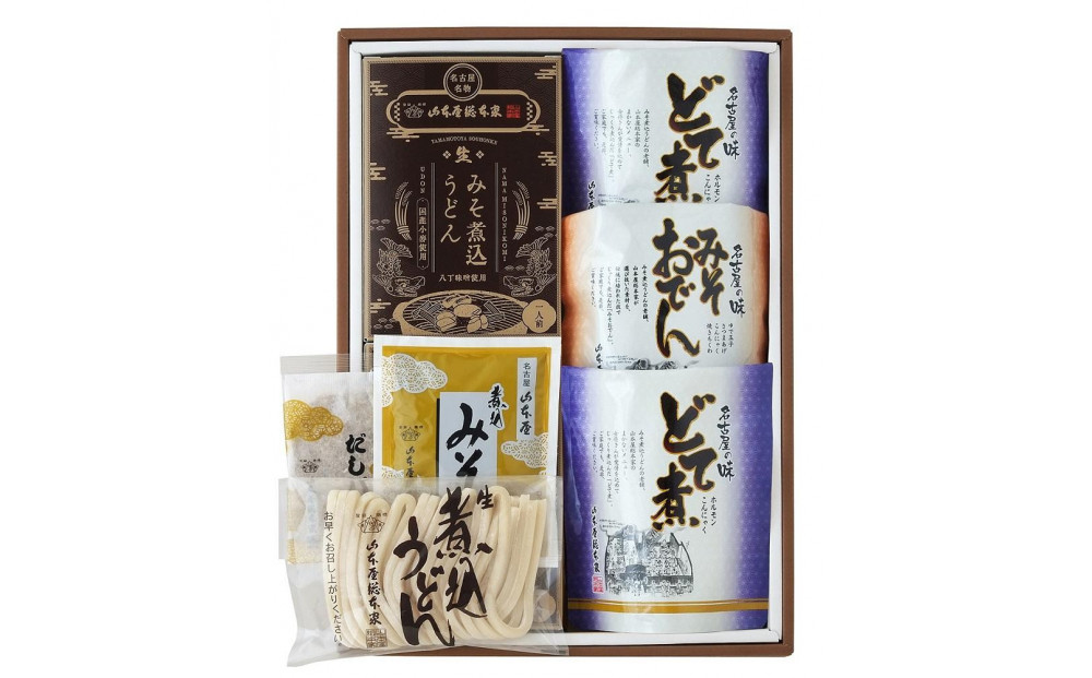 【母の日】みそ煮込うどん・どて煮・みそおでん詰合せ