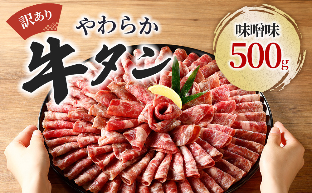 成型牛たん味噌味&nbsp;1kg(250g×4P)　宮城県共通返礼品