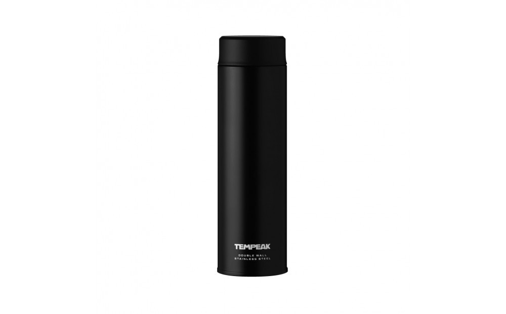 【ブラック】水筒&nbsp;500mL&nbsp;超保温&nbsp;ステンレス&nbsp;シームレス&nbsp;スクリューマグボトル&nbsp;ブラック&nbsp;TEMPEAK&nbsp;アトラス&nbsp;ATPBS-500BK