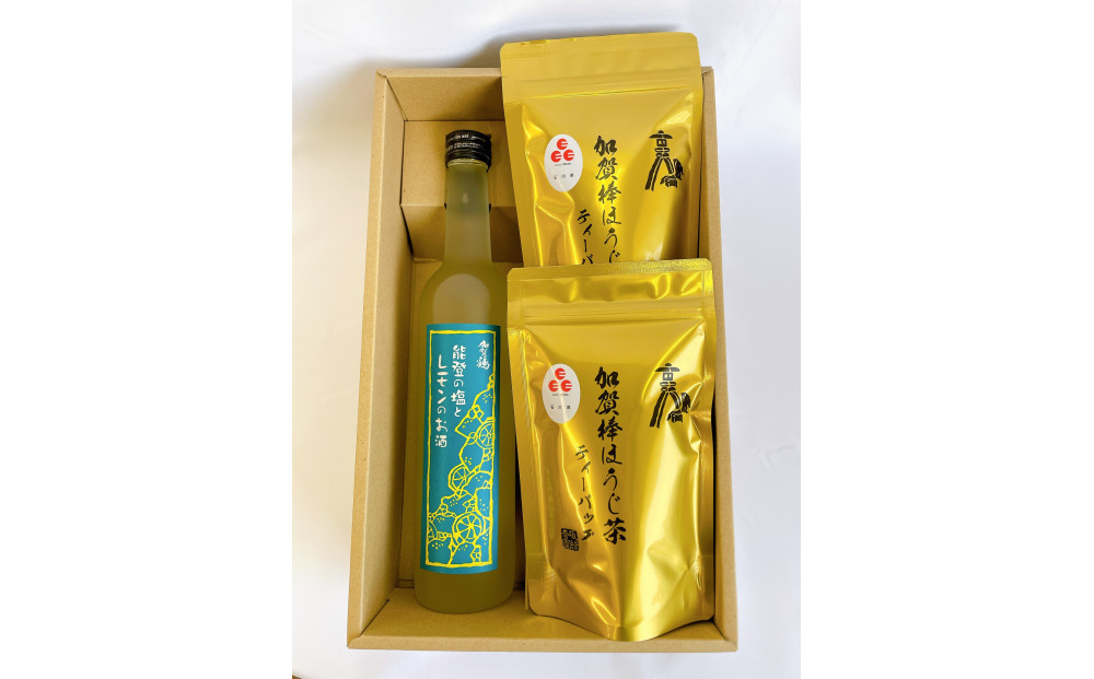 加賀棒ほうじ茶ティーバッグ×能登の塩とレモンリキュール　金沢銘茶とお酒の新しい出会い　酒&nbsp;お酒&nbsp;ほうじ茶&nbsp;ティー場バッグ&nbsp;金沢市&nbsp;石川県産&nbsp;&nbsp;ギフト&nbsp;贈答品&nbsp;晩酌&nbsp;家飲み&nbsp;人気&nbsp;おすすめ&nbsp;お取り寄せ&nbsp;通販&nbsp;送料無料&nbsp;ふるさと納税