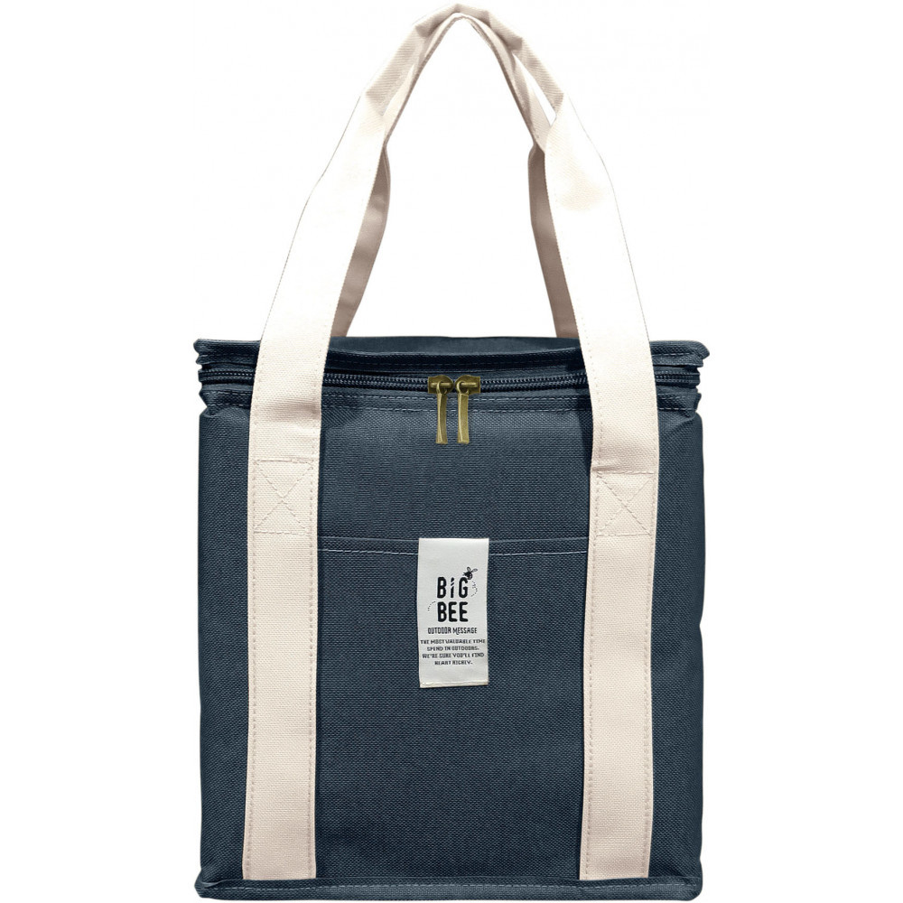 BigBee&nbsp;BOX型クーラーランチバッグ&nbsp;オーシャンネイビー