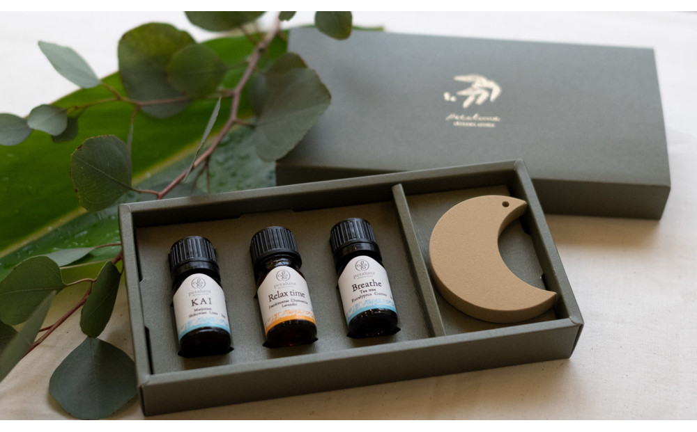 沖縄アロマ「ペタルーナ」オリジナル精油3ml×3種セット