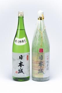 「日本城」吟醸純米酒と特別本醸造1.8L×2種セット【ポイント交換専用】