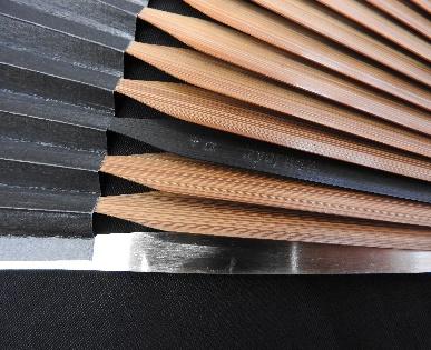 京風庵大むら】令和鉄扇～plusα～（扇面黒・中骨茶） | JTBの