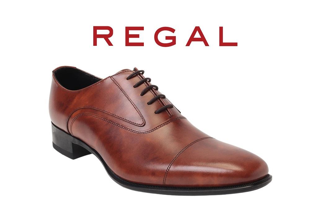 リーガル 革靴 紳士靴 日本製 茶 メンズ ブラウン REGAL - 靴