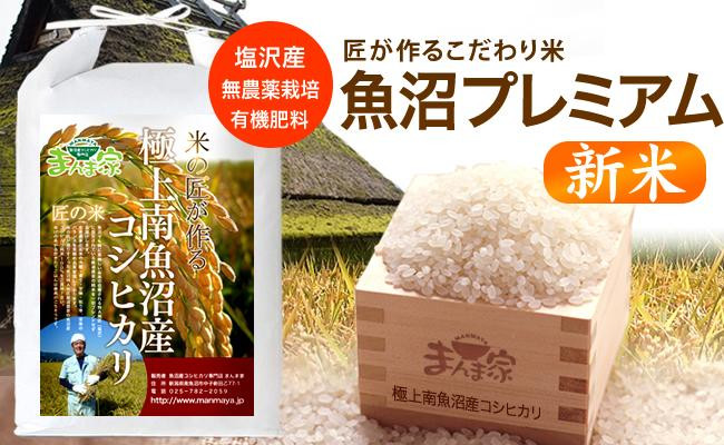 【新米】【令和8年産】【定期便】魚沼プレミアム（有機肥料、農薬不使用）「匠が作るこだわり米」精米10ｋｇ×全6回【定期便&nbsp;銘柄米&nbsp;ブランド米&nbsp;精米&nbsp;こしひかり&nbsp;コシヒカリ&nbsp;魚沼産&nbsp;新潟米&nbsp;産地直送&nbsp;お米&nbsp;米&nbsp;こめ&nbsp;コメ&nbsp;ご飯&nbsp;御飯&nbsp;ごはん】