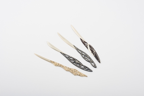 【加賀象嵌】（夏）季の風　-春夏秋冬-（菓子切り楊枝）  石川 金沢 加賀百万石 加賀 百万石 北陸 北陸復興 北陸支援