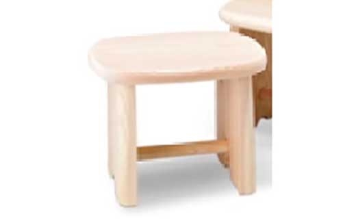 高知県産ヒノキのお風呂椅子