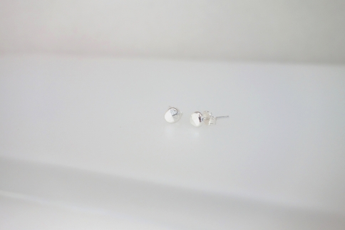 【金工】シンプルなピアス・小