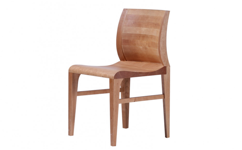 オルソル&nbsp;ダイニングチェアー&nbsp;無垢削出し&nbsp;骨盤サポート&nbsp;ブラックチェリー