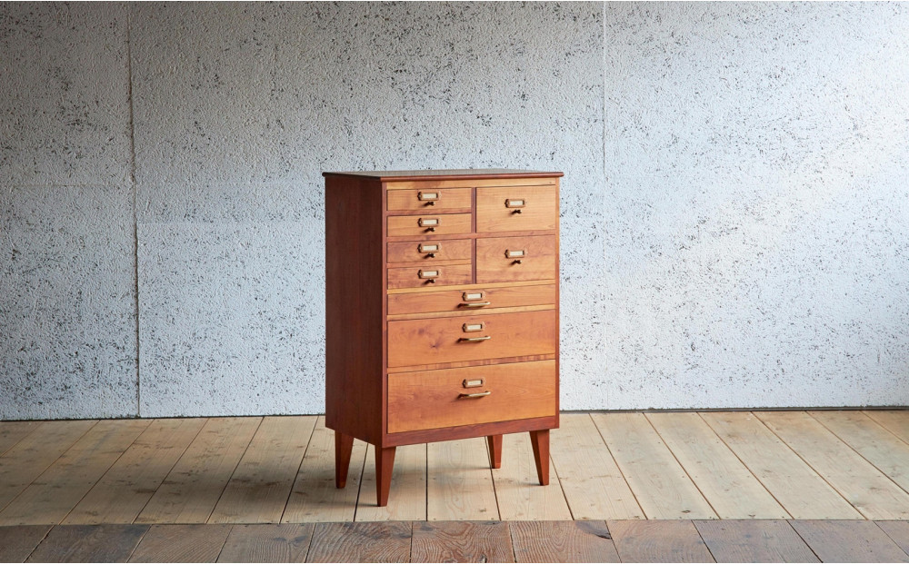 ピッキオ チェスト 無垢家具 北欧家具デザイン ブラックチェリー | JTB