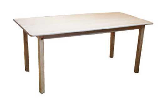 なごみヒノキダイニングテーブル150×80　高さ72センチ