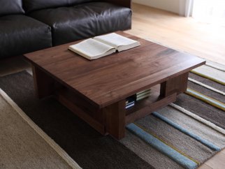 CARAMELLA Living Table 1206 walnut (wood top)