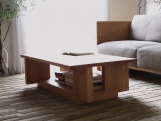 CARAMELLA Living Table 1206 oak (wood top)