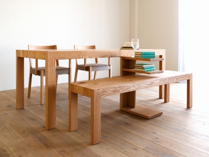 CARAMELLA  Bench wood 140 oak