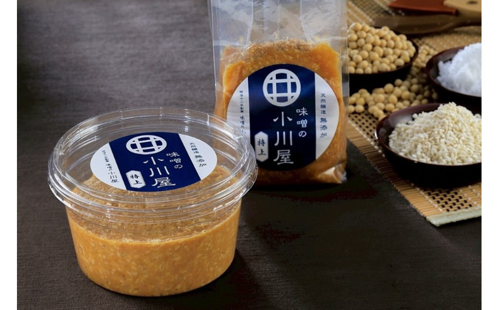 味噌の小川屋　代官仕込味噌　特上　700ｇ（ケース）