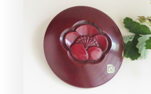 鎌倉彫青山工房の小鏡（梅の花） | JTBのふるさと納税サイト [ふるぽ]
