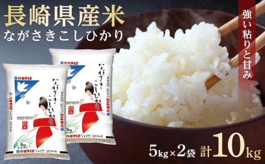 【AA031】長崎県産米 令和5年産 ながさきこしひかり 10kg（5kg×2）【ポイント交換専用】