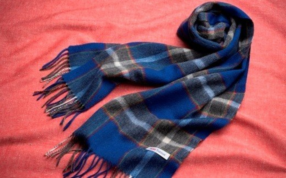 【神戸タータン】ウールマフラー