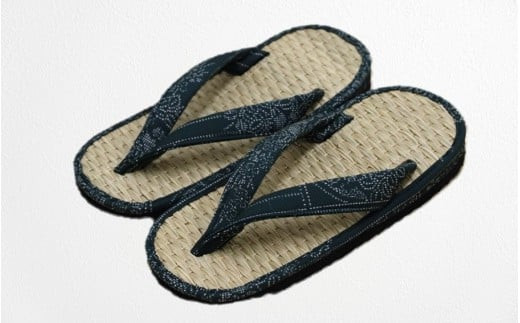 A29217&nbsp;呉服屋さんの七島イ雪駄（男性用フリーサイズ）・通