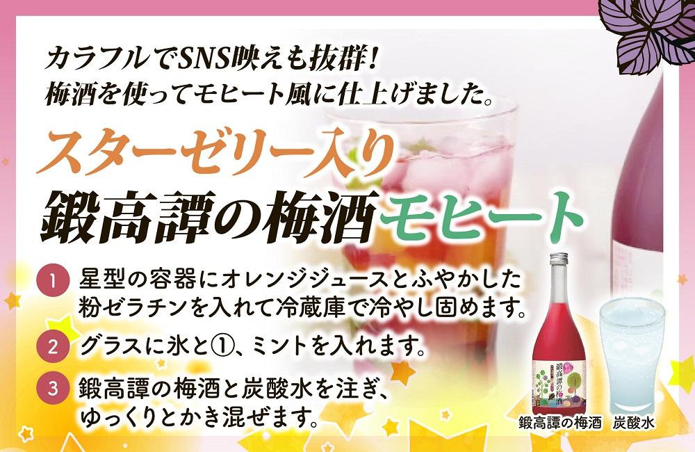 鍛高譚(たんたかたん)の梅酒[1800ml]【4本セット】【白糠町】 | JTBのふるさと納税サイト [ふるぽ]