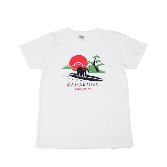 【Mサイズ】鎌倉カマクマのTシャツ・TOTE・ポストカードセット