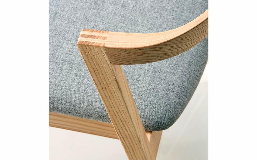 旭川家具 カンディハウス キーラ スタッキングチェアー（座張）北海道