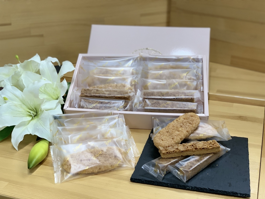 お菓子 焼菓子 リーフパイ & アーモンドクッキー セット ( パイ8枚 & クッキー8本 ) 信州 立田屋