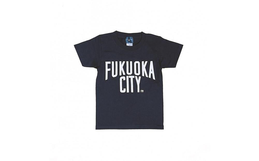 FUKUOKA CITY T-shirt（フクオカシティTシャツ）ブラック・120サイズ