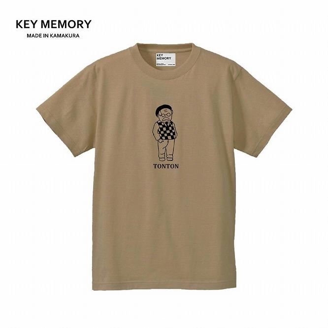 《1》レディースL・メンズS～M size　TONTON T-shirts BEIGE