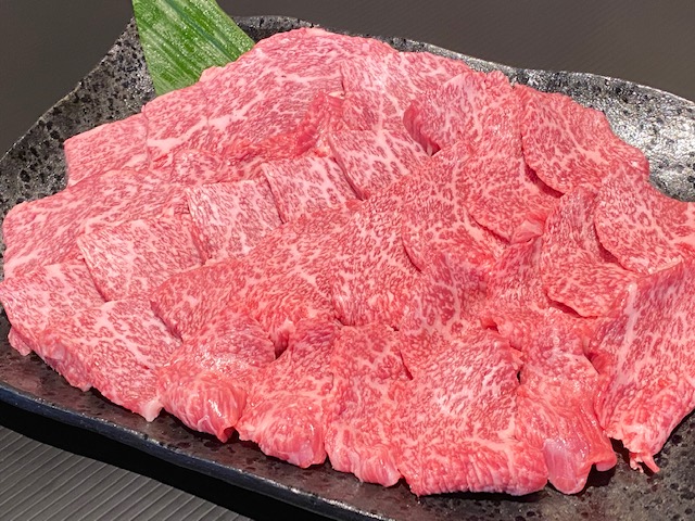 和歌山県産　黒毛和牛「熊野牛」特選ヒウチ(希少部位)焼肉用500g　4等級以上