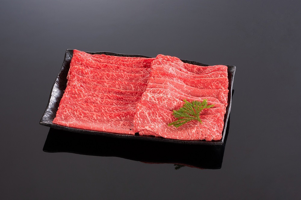 「熊野牛」 特選モモスライス(すき焼き用) 1.6kg 　4等級以上和歌山県産 黒毛和牛