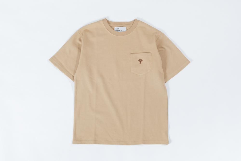 KEY MEMORY】Natural Label Pocket T-shirts BEIGE〈1〉レディースMサイズ JTBのふるさと納税サイト  [ふるぽ]