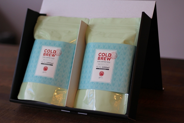 CafeFUJINUMA水出しコーヒーパックセット　2パック入り×2袋（４L分）【ポイント交換専用】