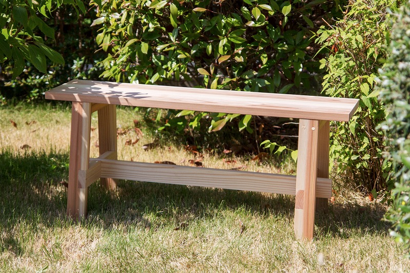 品切れ中 広島県産材 親子で作れる無垢杉のベンチdiyキット Jtbのふるさと納税サイト ふるぽ