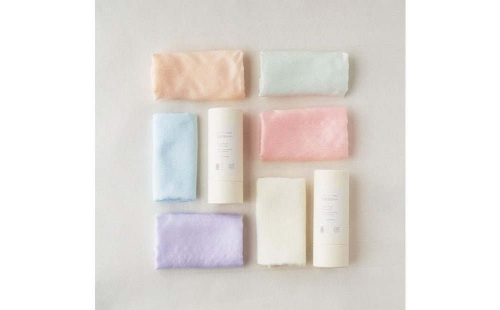 【南砺市】松井機業「城端しけ絹」美髪枕カバー　朱鷺（薄ピンク）